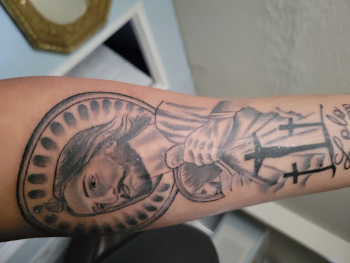 Explore anniversary tattoo ideas, creative tattoo ideas in Dallas, available at Tames Ink MF Tattoo and Piercing