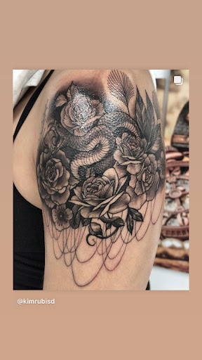 Explore patriotic tattoo sleeve ideas, creative tattoo ideas in San Diego, available at Inkfinite Artistry