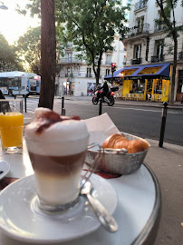 Cappuccino du Restaurant Café Francoeur à Paris - n°2
