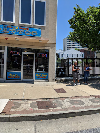 Explore first daughter tattoo ideas, creative tattoo ideas in Atlantic City, available at Diving Horse Tattoo