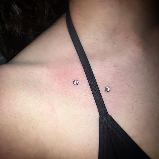 Explore love symbol tattoo ideas, creative tattoo ideas in Cary, available at Fine Art Body Piercing By Lilith Mae