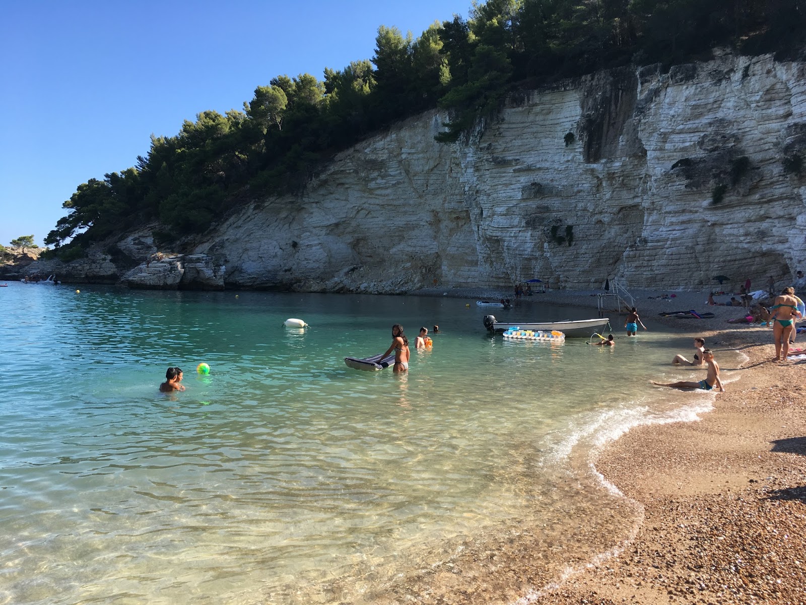 Foto di Spiaggia di Portogreco - luogo popolare tra gli intenditori del relax