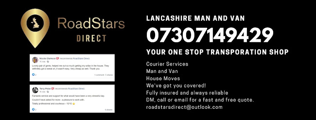 Reviews of RoadStars Direct in Preston - Courier service