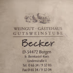 Photo n°4 de l'avis de Mr..o fait le 02/03/2023 à 21:10 sur le  Weingut Gutsweinstube Gästehaus Becker à Burgen