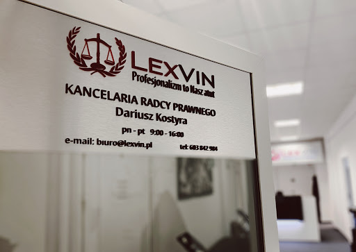 Kancelaria Radcy Prawnego Dariusz Kostyra | LexVin