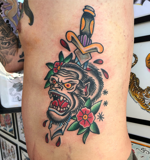 Explore three friend tattoo ideas, creative tattoo ideas in Brooklyn, available at Electric Lotus Tattoo