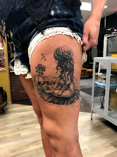 Explore salem tattoo ideas, creative tattoo ideas in Channahon, available at Supersauce Tattoo Company