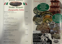Pizzeria Bella Napoli à Neuss carte