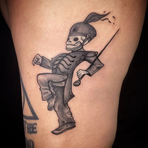 Explore small color tattoo ideas, creative tattoo ideas in Johnson City, available at Defiant Designs