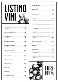 Boulangerie Panificio Luppi MN à Sermide (le menu)