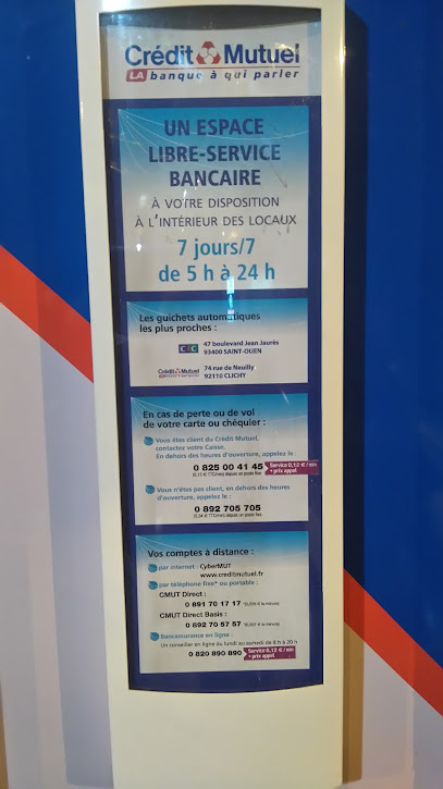 Photo du Banque Crédit Mutuel à Saint-Ouen