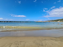 Marina di Casal Velino Beach'in fotoğrafı düz ve uzun ile birlikte