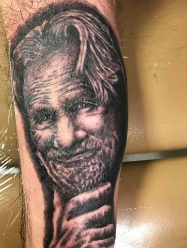 Explore flower shoulder tattoo ideas, creative tattoo ideas in Wellsburg, available at Mountain State Tattoos