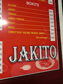 Restaurant de grillades JAKITO à Sainte-Anne (la carte)