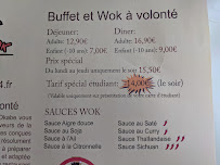 Restaurant asiatique Au Petit Wok à Le Kremlin-Bicêtre - menu / carte