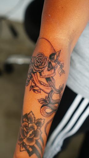 Explore yin yang tattoo ideas, creative tattoo ideas in Oxnard, available at Downtown Tattoo & Body Piercing