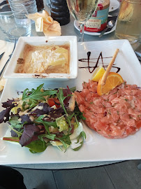 Steak tartare du Restaurant français LE PLAISANCE RESTAURANT à Saint-Laurent-du-Var - n°9