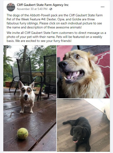 Auto Insurance Agency «State Farm: Cliff Gaubert», reviews and photos