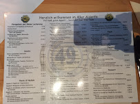 Menu du 49er Aldente à Sylt