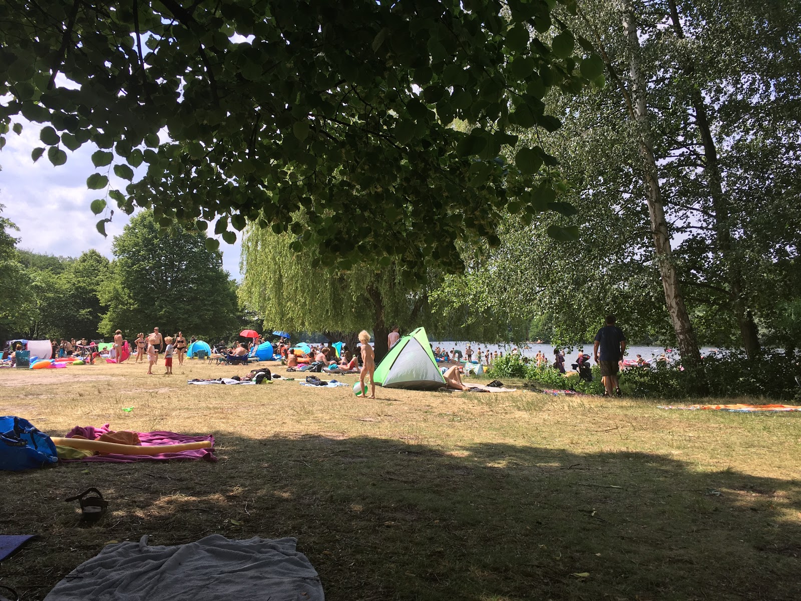 Fotografija Heider Bergsee Strand z ravna obala