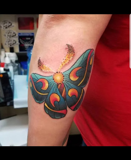 Explore forearm half sleeve cover up tattoo ideas, creative tattoo ideas in Ambler, available at Tattoo GalaxyAmbler Piercing & Custom Tattoos