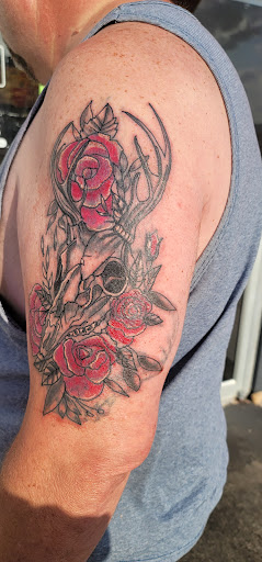 Explore twin flame tattoo ideas, creative tattoo ideas in Fort Worth, available at Blindfold Tattoos