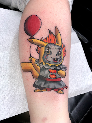 Explore pooh bear tattoo ideas, creative tattoo ideas in Murfreesboro, available at Middle Tennessee Tattoo Co.