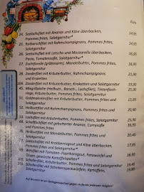Menu du The Sea Banquet à Görlitz