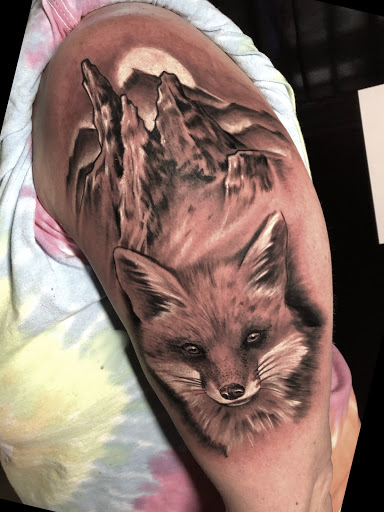 Explore mc escher tattoo ideas, creative tattoo ideas in Asheboro, available at BlackHeart Tattoo