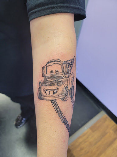 Explore sao tattoo ideas, creative tattoo ideas in Easley, available at Peach Pit Tattoo