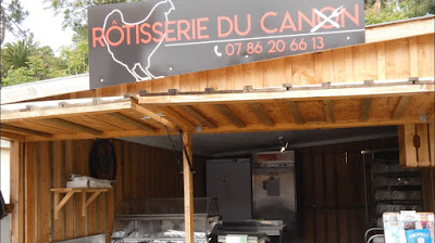 La rôtisserie du canon à Lège-Cap-Ferret
