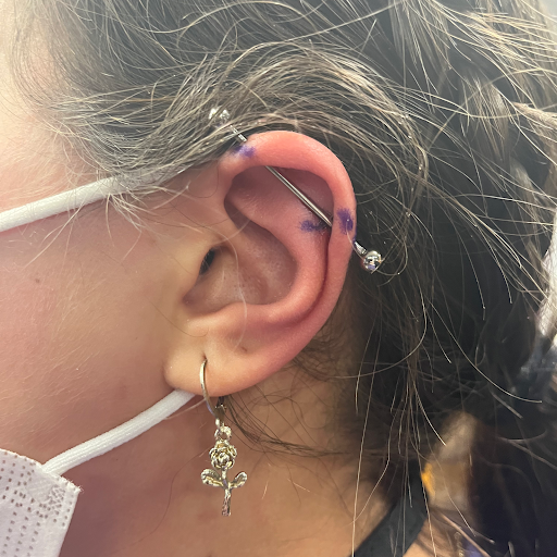 Explore cute woman tattoo ideas, creative tattoo ideas in Amsterdam, available at Spoken Hand Tattoo