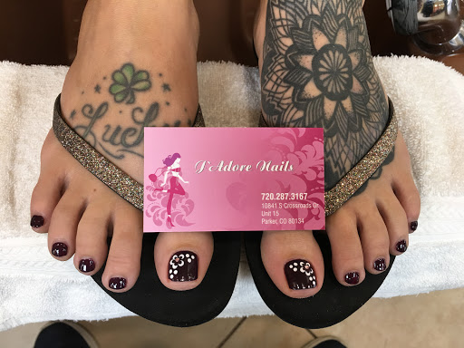 Nail Salon «Jadore Nail Salon», reviews and photos, 10841 S Crossroads Dr #15, Parker, CO 80134, USA