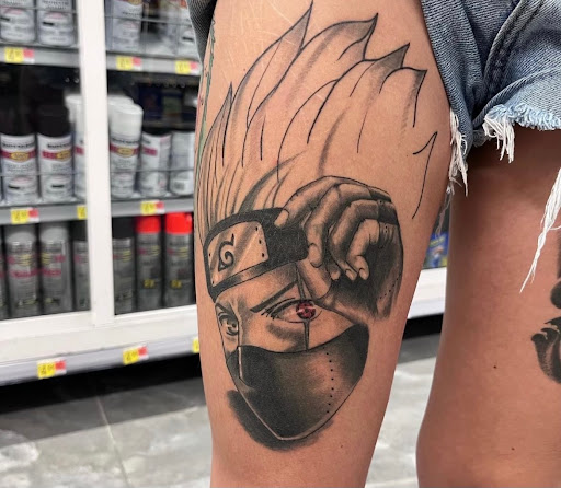 Explore ghostbusters tattoo ideas, creative tattoo ideas in Hollywood, available at Major Ink Studios