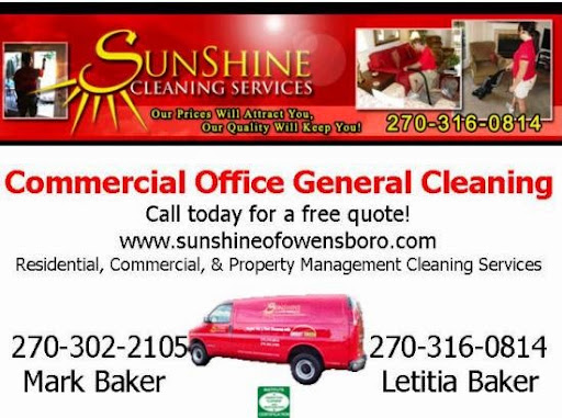 Carpet Cleaning Service «Sunshine Cleaning Services», reviews and photos, 3023 Brent Gray Trce, Owensboro, KY 42303, USA