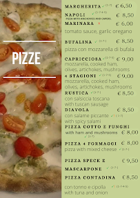 Restaurant italien Pizzeria Ristorante Victoria à San Baronto (le menu)