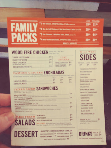 Restaurant «Cowboy Chicken Irving», reviews and photos, 3351 Regent Blvd #100, Irving, TX 75063, USA