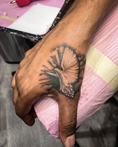 Find masonic tattoo sleeve ideas for your next unique tattoo in Newfield at Parabellum Tattoo Studio