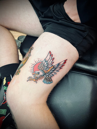 Explore father son tattoos ideas, creative tattoo ideas in Moberly, available at Blackheart Collective