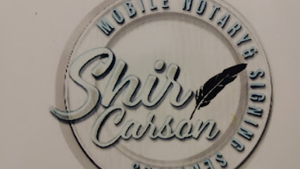 Shir Carson Mobile Notary and Signing Services