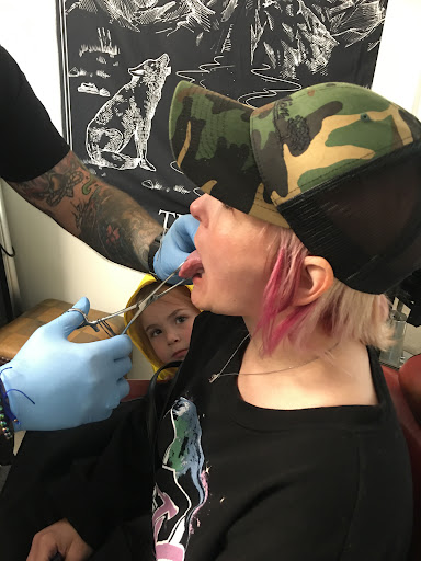 Explore inner bicep tattoo ideas, creative tattoo ideas in Kingsland, available at Sea Of Ink Tattoo & Piercing Studio