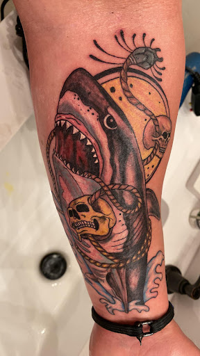 Explore ideas for sleeve tattoos, creative tattoo ideas in Dripping Springs, available at Hill Country Arts Piercings And Tattoos