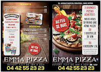 Menu du Emma Pizza à Istres