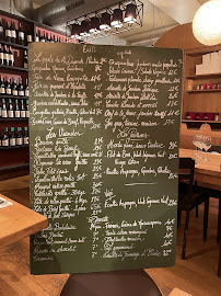 Menu / carte de Le Carreau à Bordeaux