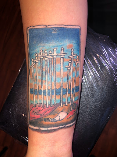 Explore sinner tattoo ideas, creative tattoo ideas in Conway, available at Foreverinkd