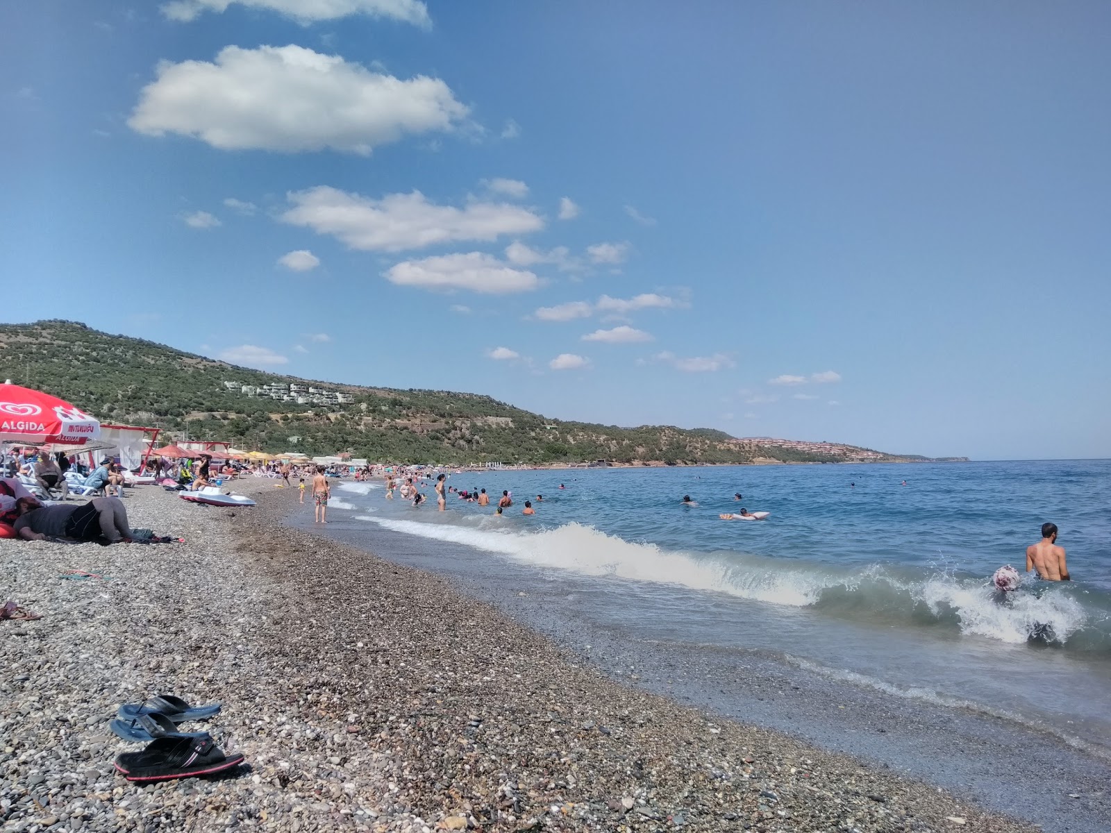 Photo de Galley beach avec rivage droit, long
