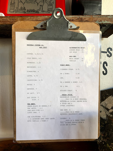 Coffee Shop «Trouble Coffee Co», reviews and photos, 4033 Judah St, San Francisco, CA 94122, USA