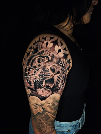 Explore crystal ball tattoo ideas, creative tattoo ideas in Astoria, available at INKSTINCT NYC