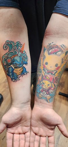 Explore wizard tattoo ideas, creative tattoo ideas in Lafayette, available at DragonsBane Tattoo & Body Piercing