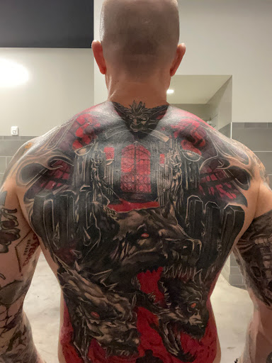 Explore tattoo ideas men family, creative tattoo ideas in Ocoee, available at Slaughterized Ink Tattoo and Piercing Studio